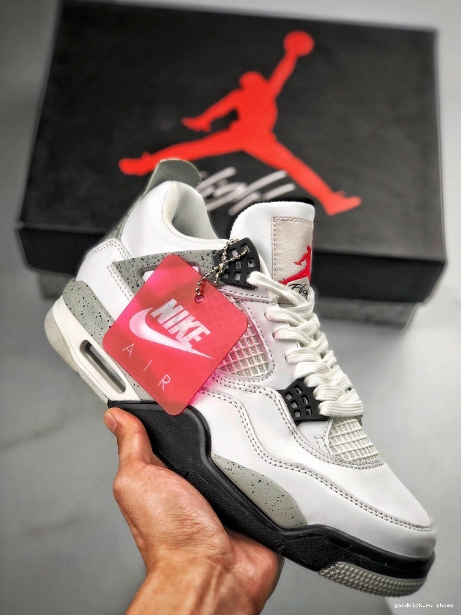 Rep Air White 840606-192 OG (nike) 4 Cement Jordan 0724